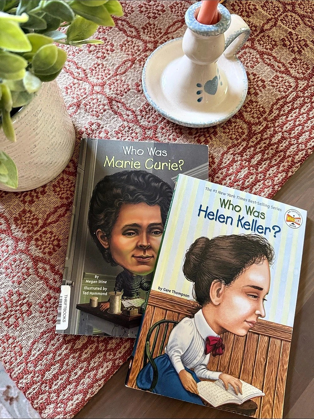 Who Was? Biography Books Set